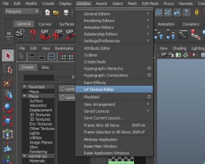UV Texture Editor Windows