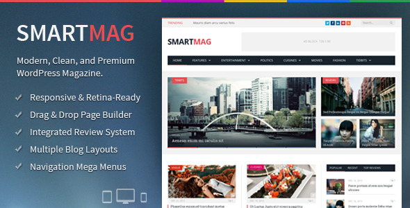 SmartMag - Responsive & Retina WordPress Magazine