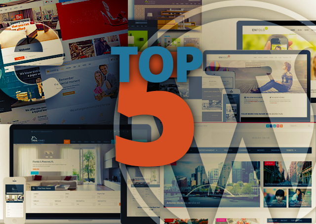 Migliori 5 temi WordPress Giugno 2014 cover article