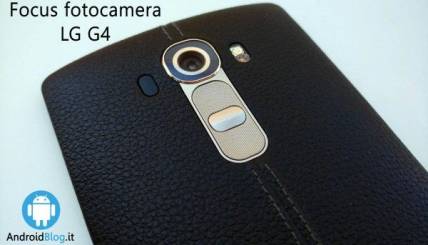 LG G4 focus fotocamera