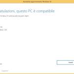 Windows 10: Verifica Compatibilità