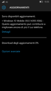 Agg. Windows 10 Mobile 10.0.14393.1066 su Ativ S - Fig 15