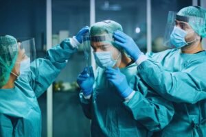 professionisti durante la pandemia